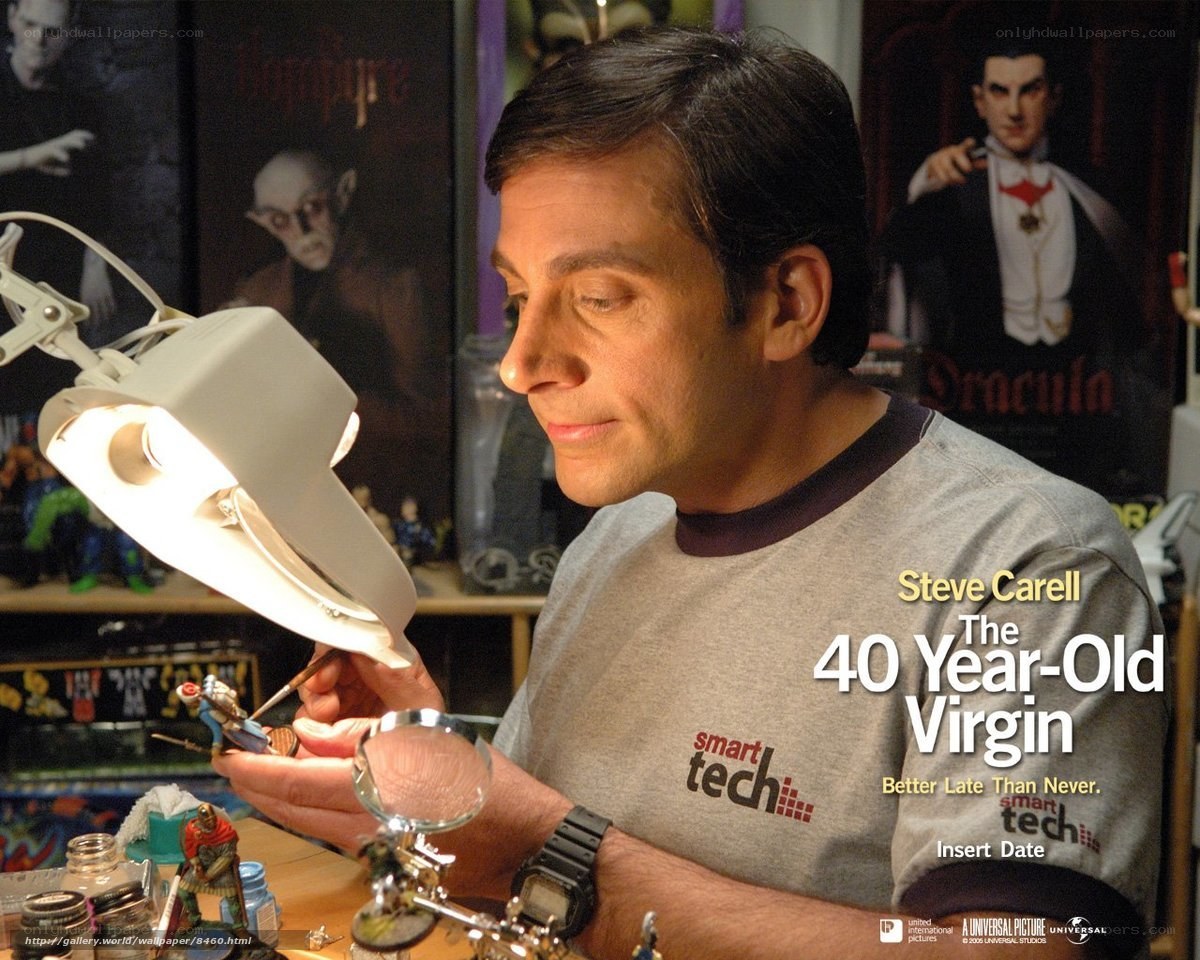 Steve Carell in The 40-Year-Old Virgin