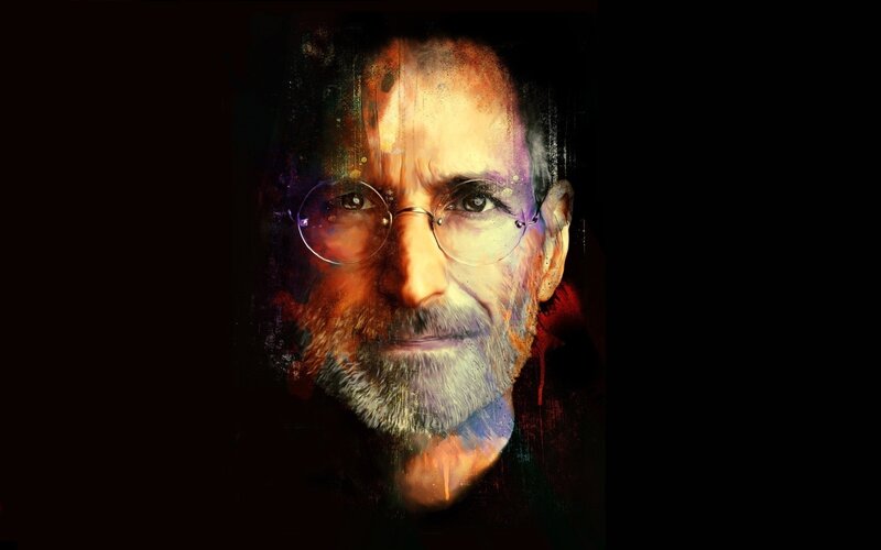 Steve Jobs portrait art