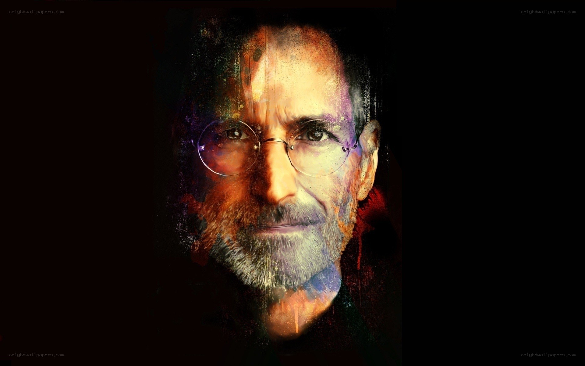 Steve Jobs portrait art