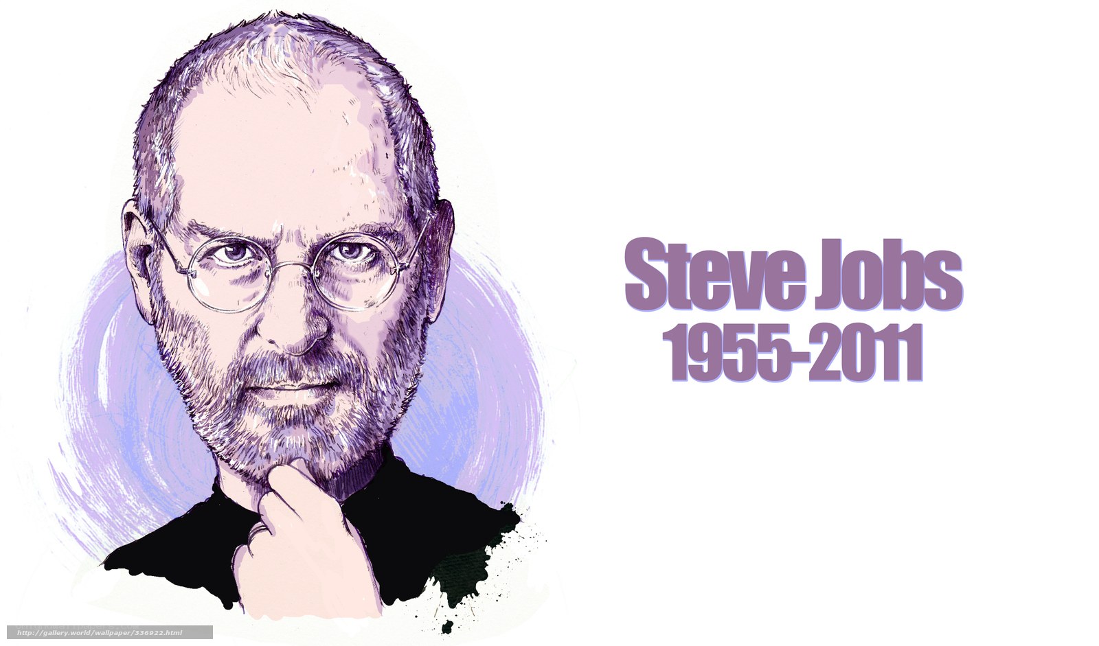 Steve Jobs portrait