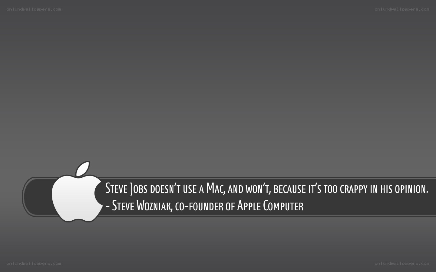 Steve Jobs quote about Mac