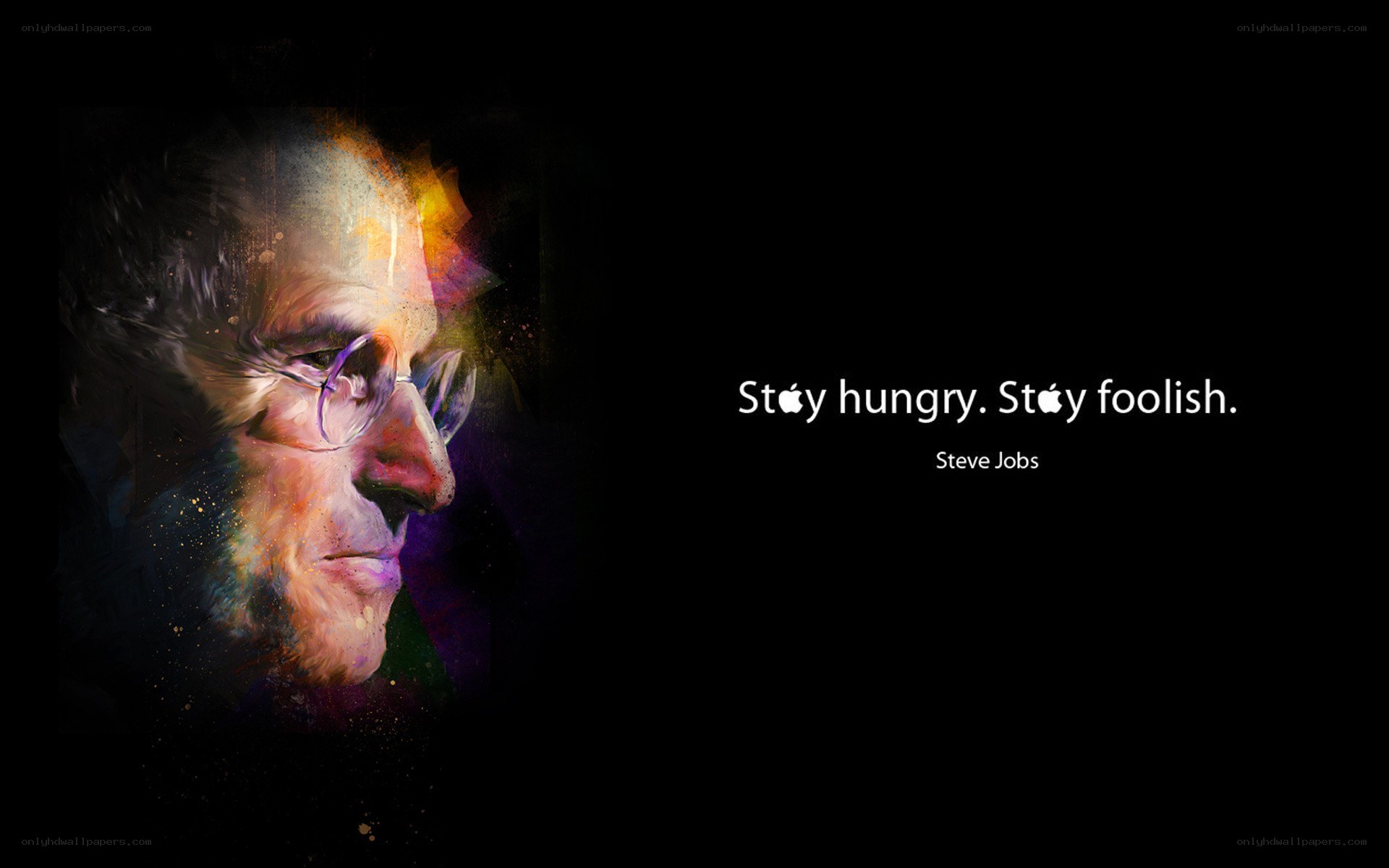 Steve Jobs quote artwork