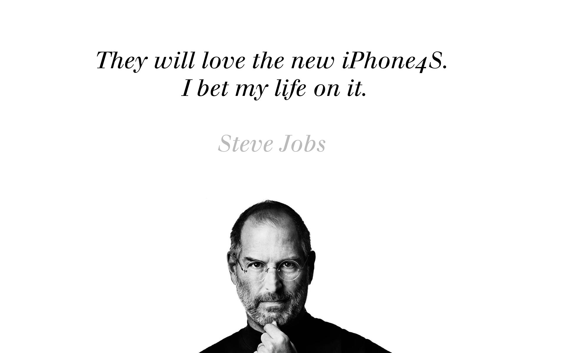 Steve Jobs quote on iPhone