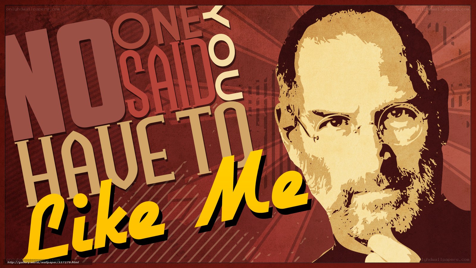 Steve Jobs quote poster