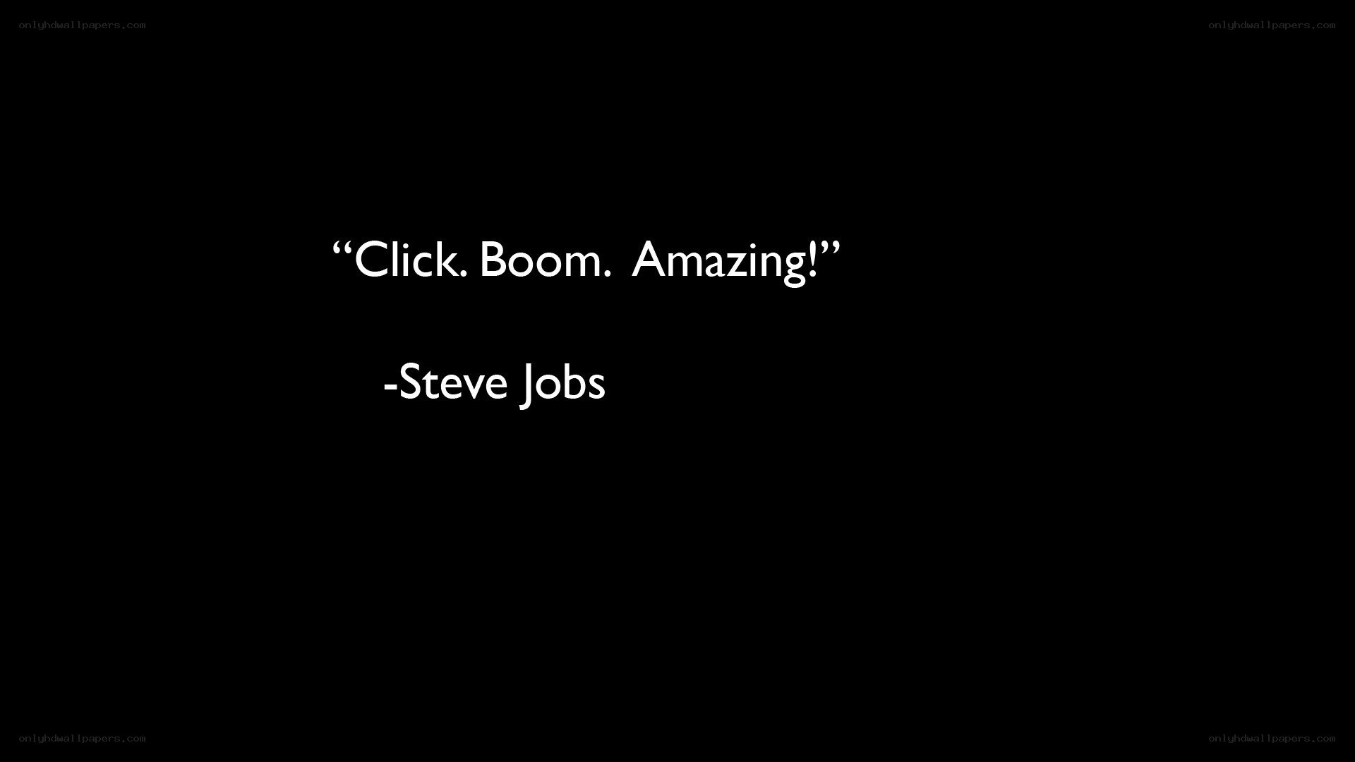 Steve Jobs quote