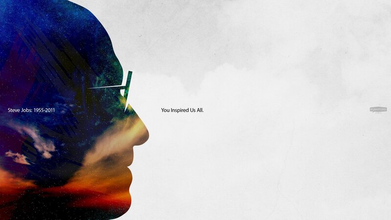 Steve Jobs tribute image