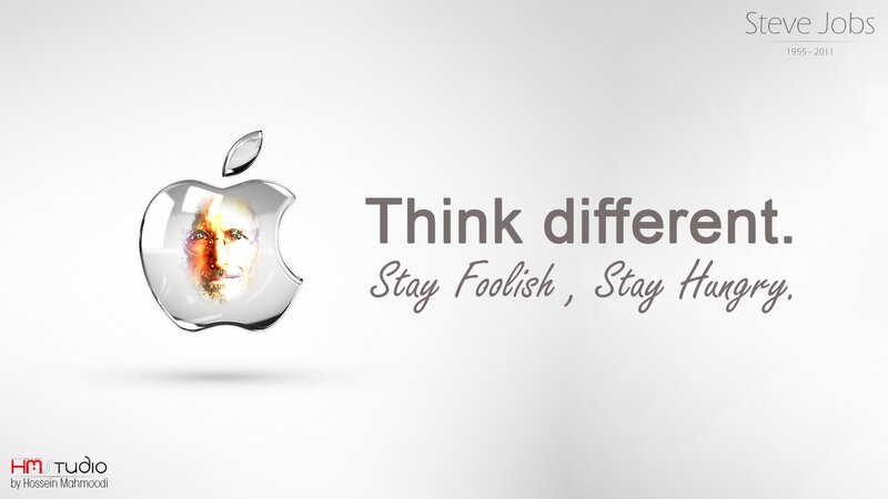 Steve Jobs tribute image