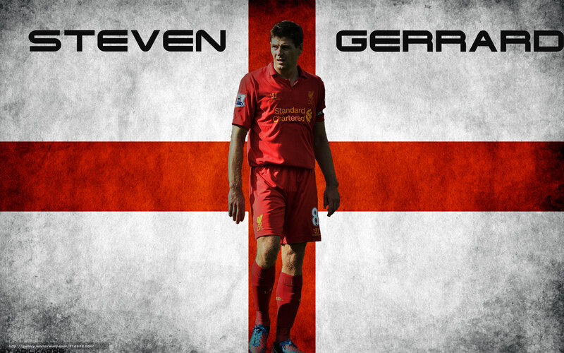 Steven Gerrard football wallpaper