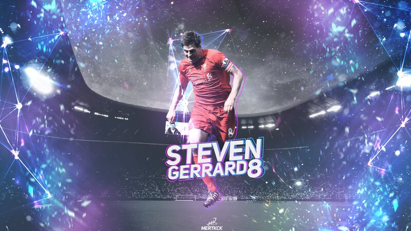 Steven Gerrard in Red Kit