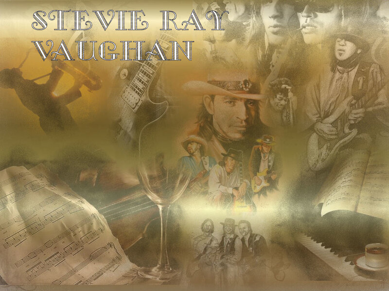 Stevie Ray Vaughan Collage