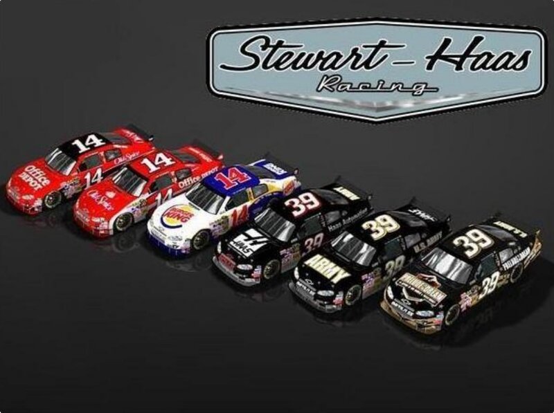Stewart-Haas Racing cars