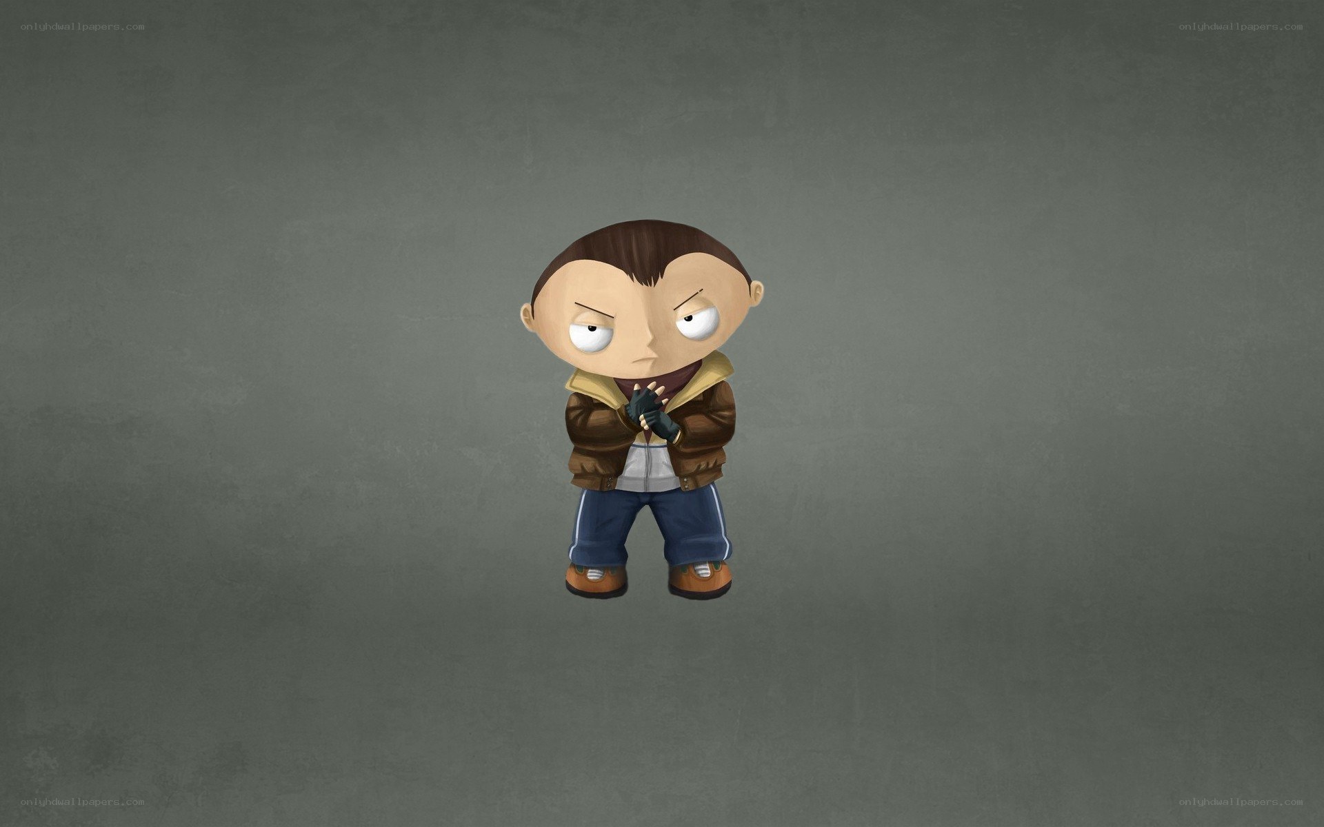 Stewie Griffin character art