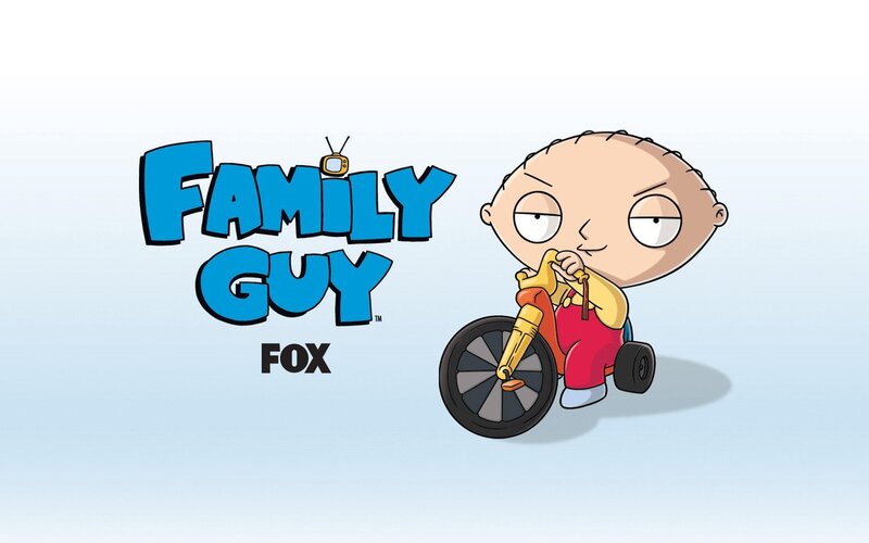 Stewie Griffin on Tricycle