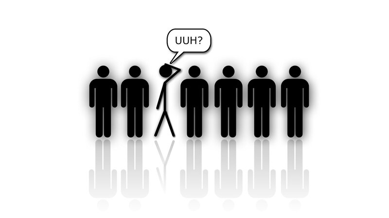 Stick Figure Asking Question