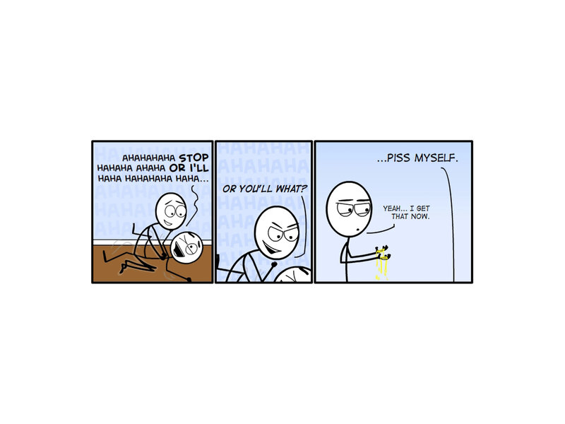 Stick Figure Characters — White