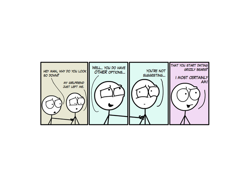 Stick figure comic about breakup