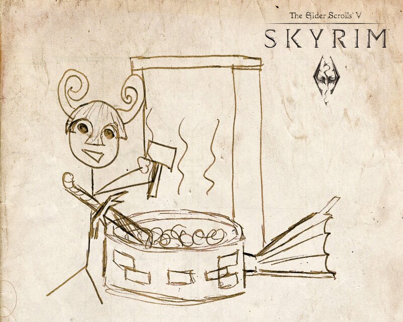 Stick Figure Cooking
