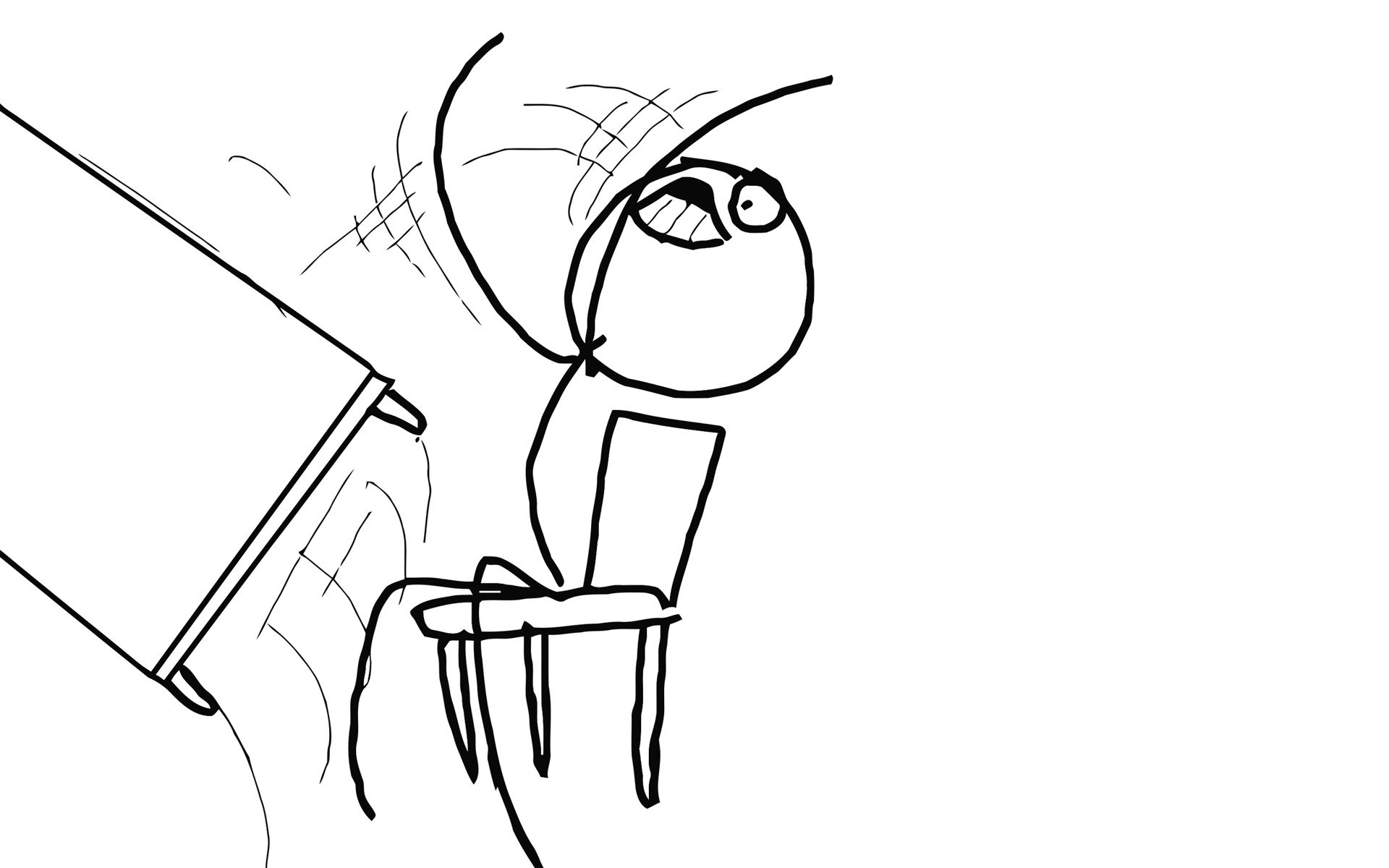 stick figure in shock