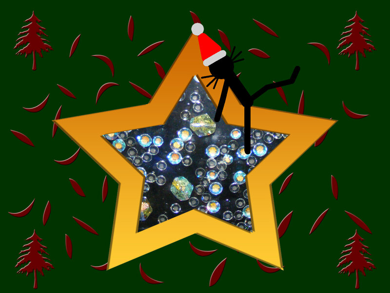 Stick Figure in Star