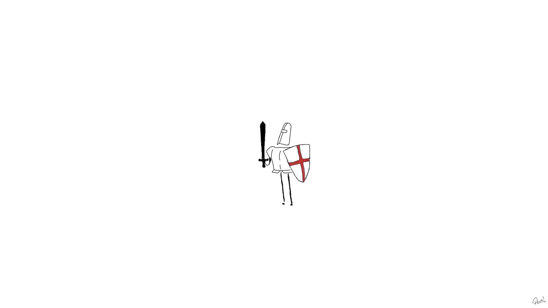 stick figure knight
