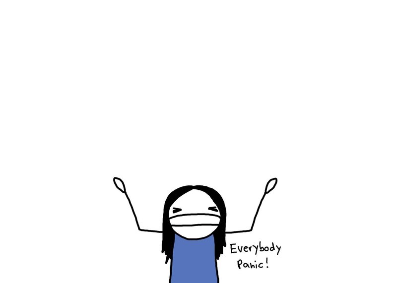 stick figure panic