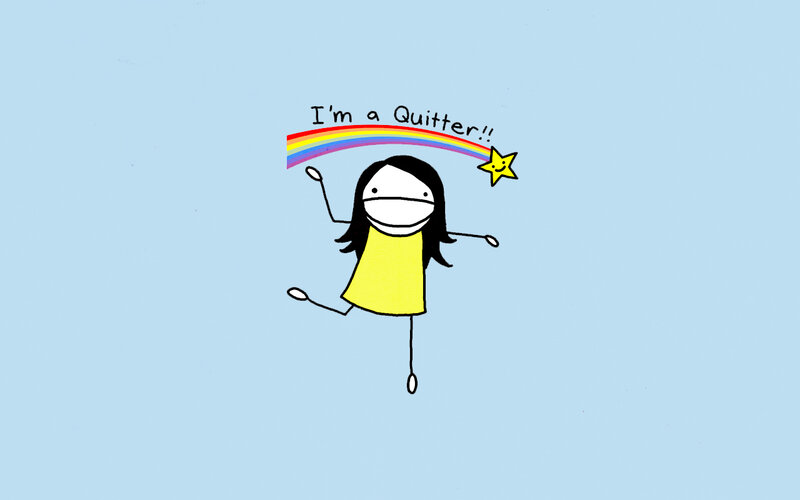 stick figure quitter