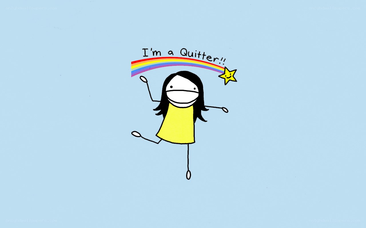 stick figure quitter