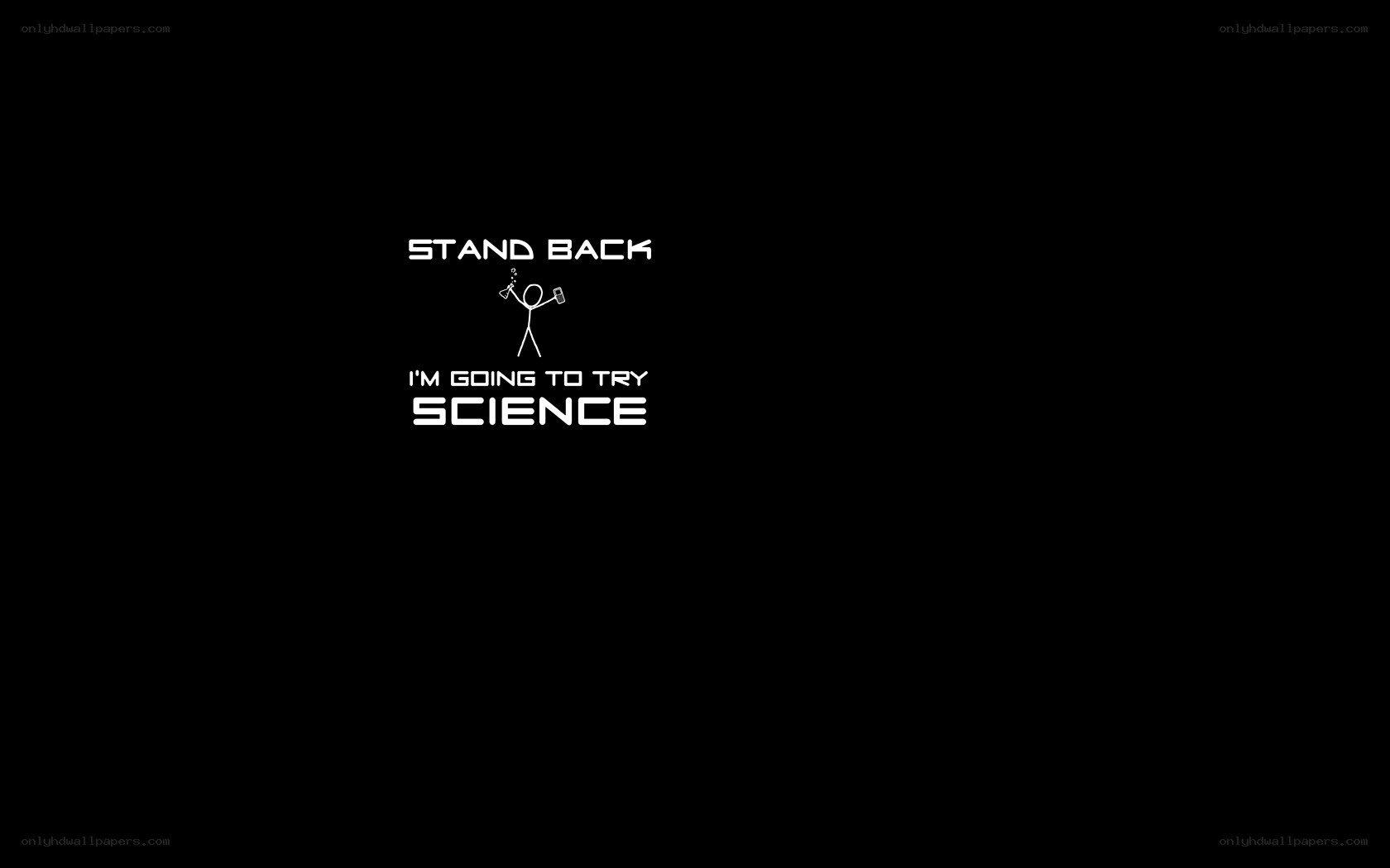 stick figure science experiment