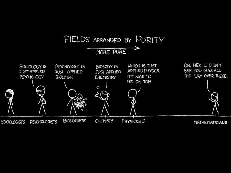 Stick Figures in a Comic — Black, Humorous