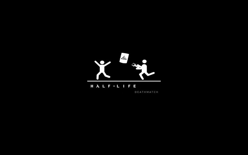 Stick Figures in Combat — Black