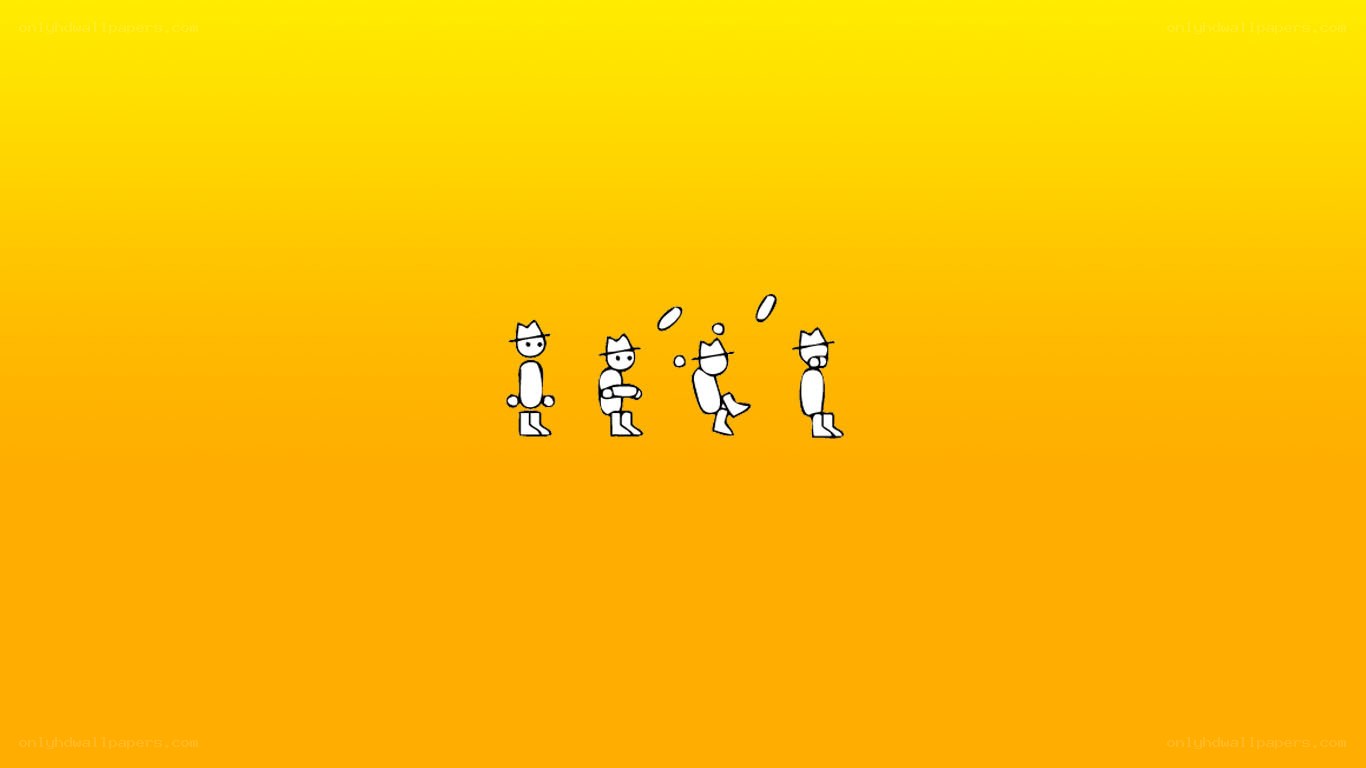 stick figures juggling