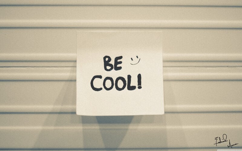 Sticky Note on Wall — White
