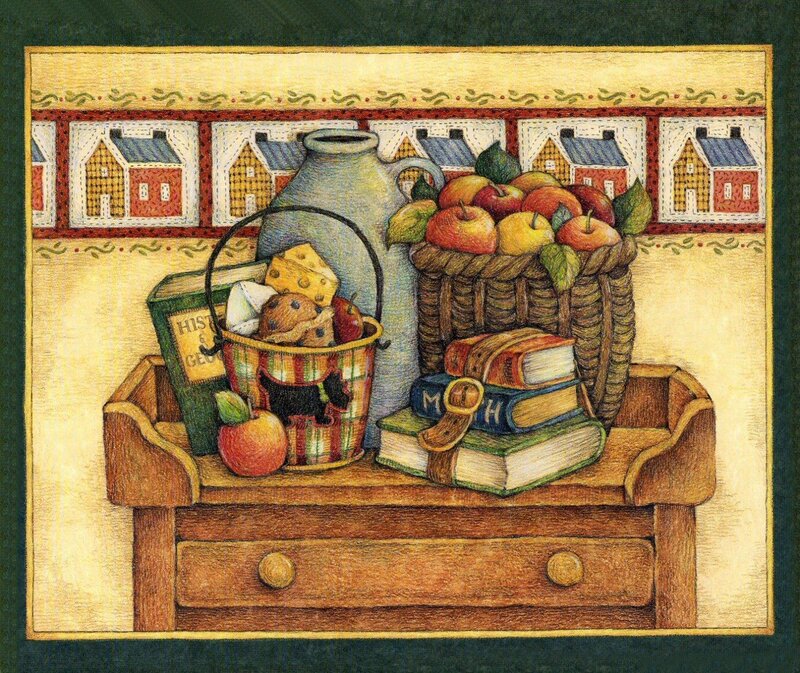 Still Life on Wooden Table