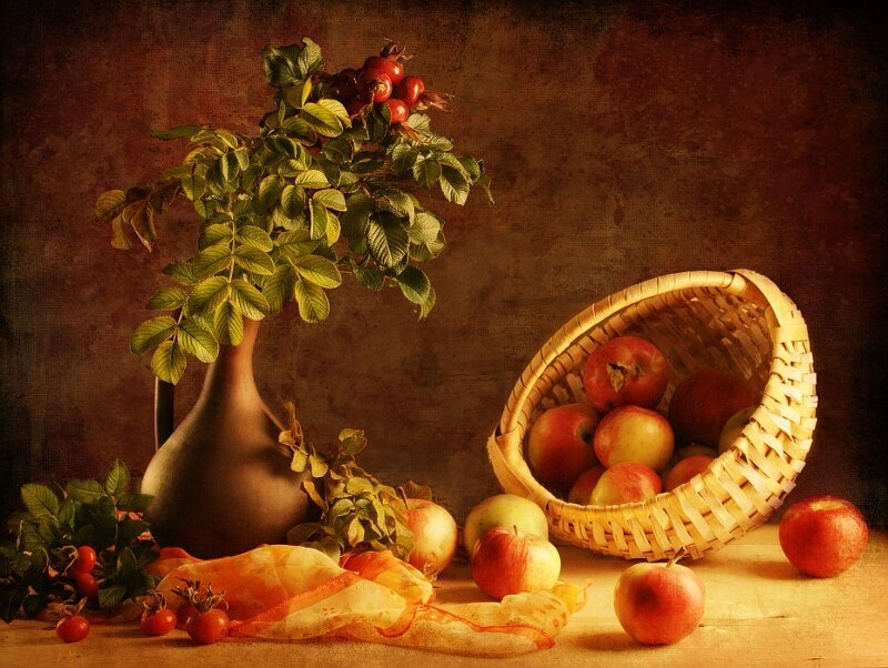 Still Life with Apples