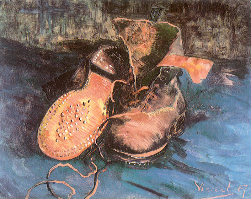 Still life with boots