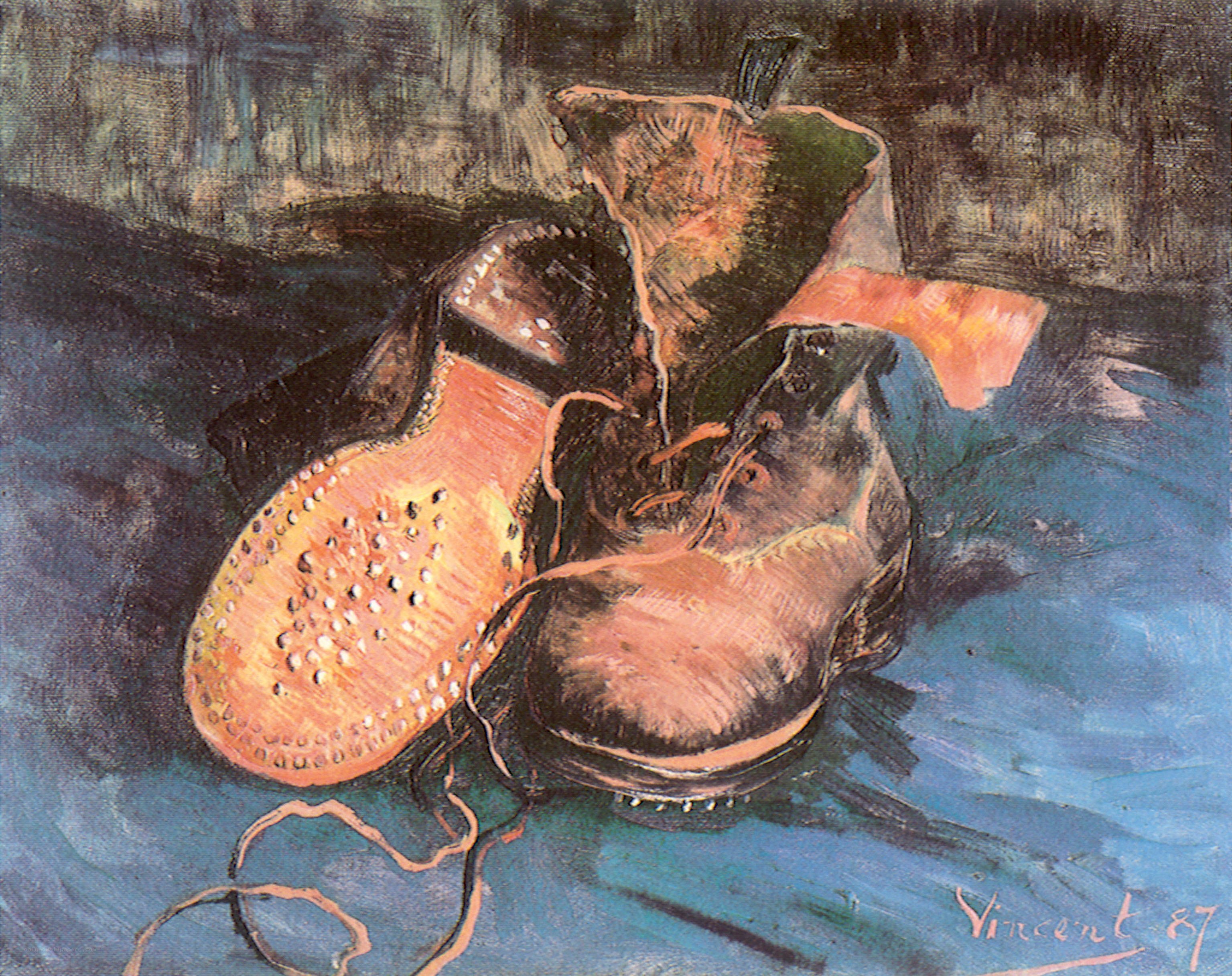 Still life with boots