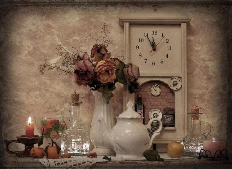Still Life with Clock