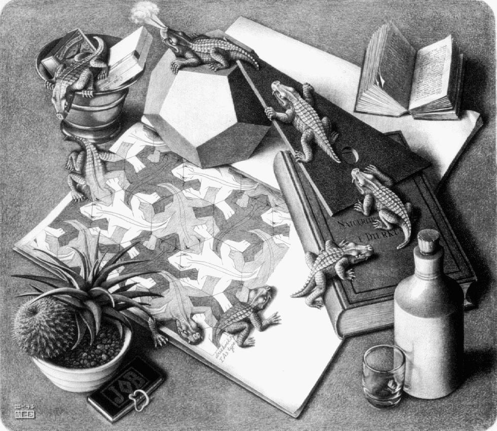 Still life with crocodiles