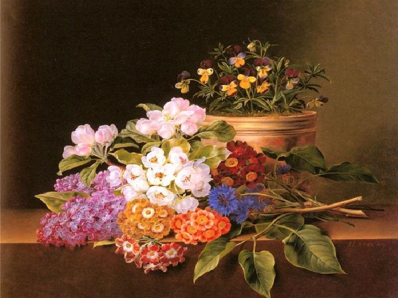 Still life with flowers