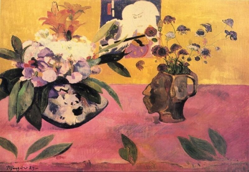 Still Life with Flowers — Yellow, Calm