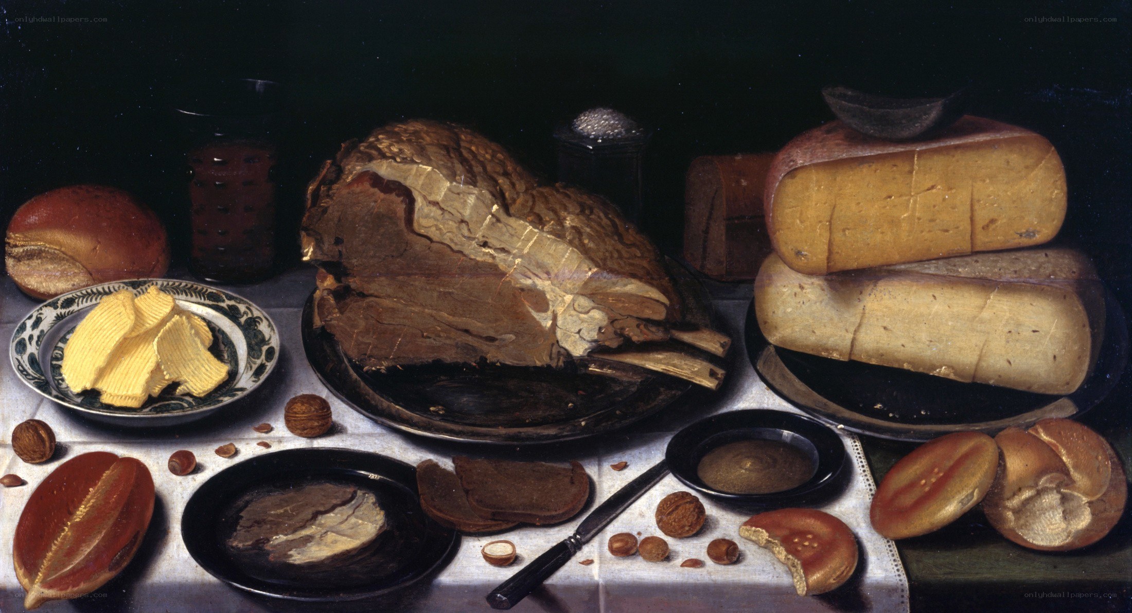 Still life with food
