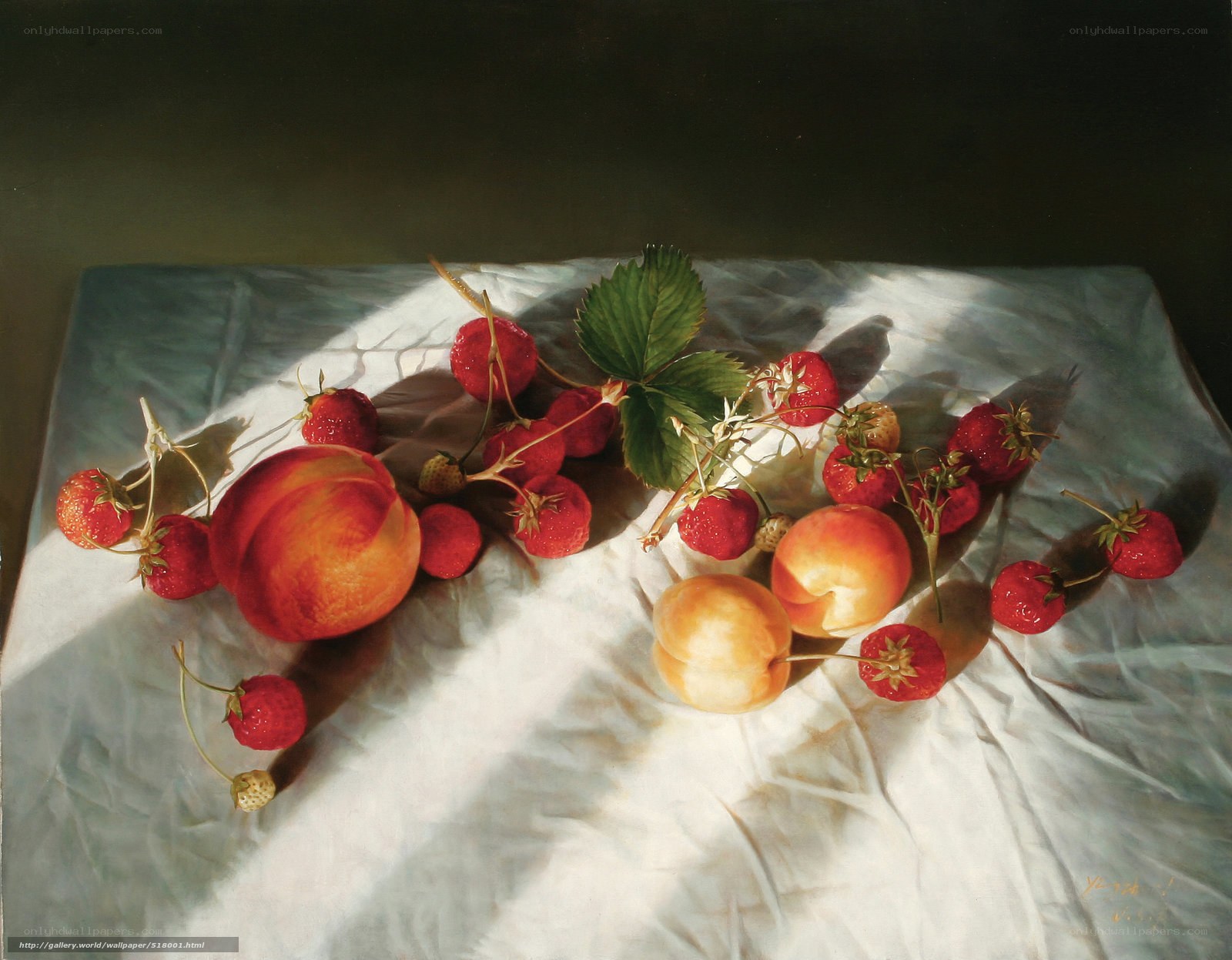 Still life with fruit