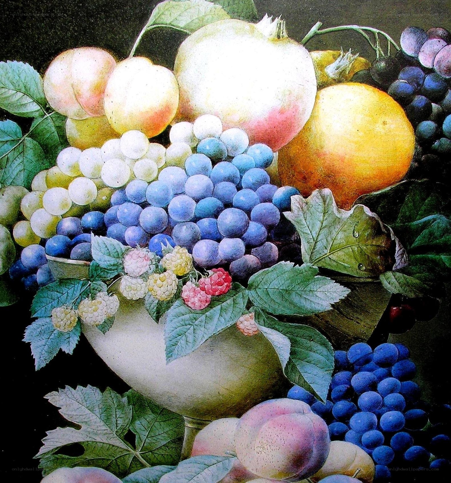 Still life with fruit