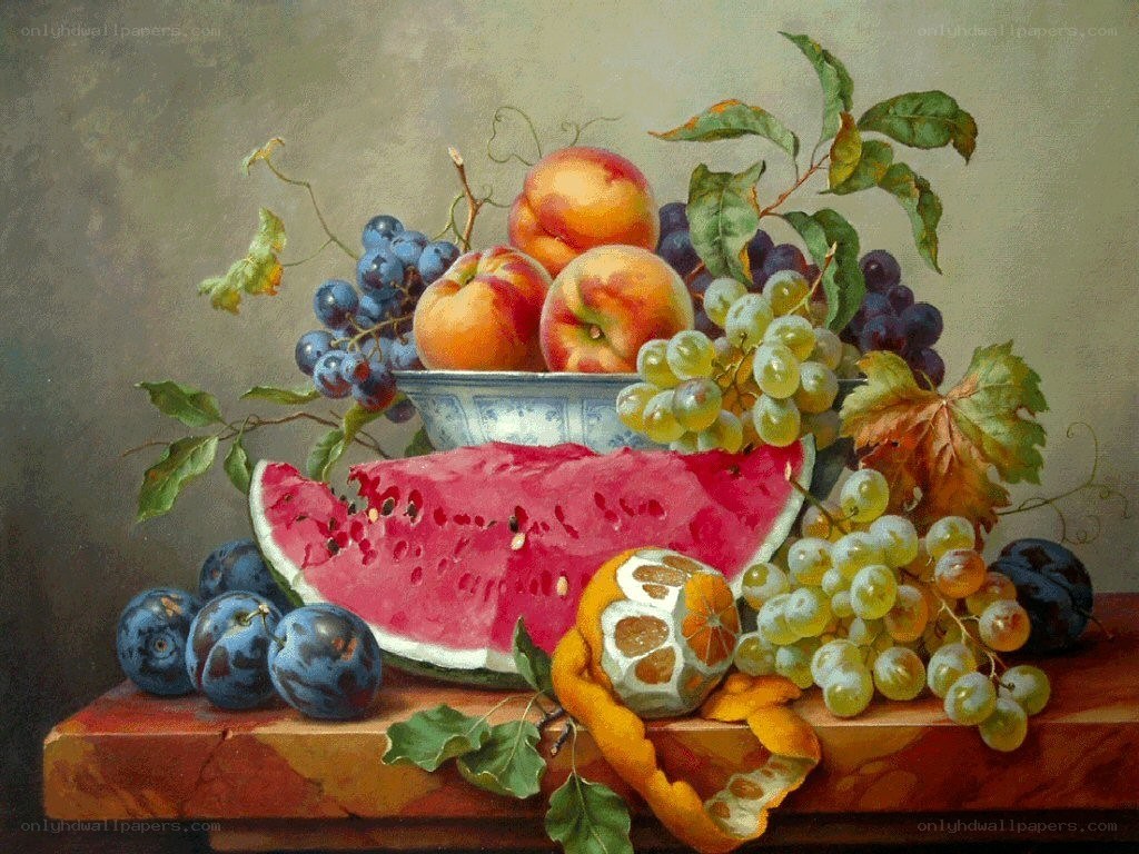 Still life with fruit