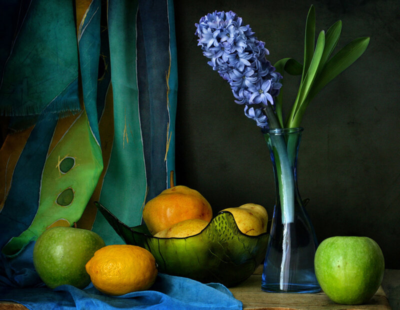 Still Life with Fruit and Flower