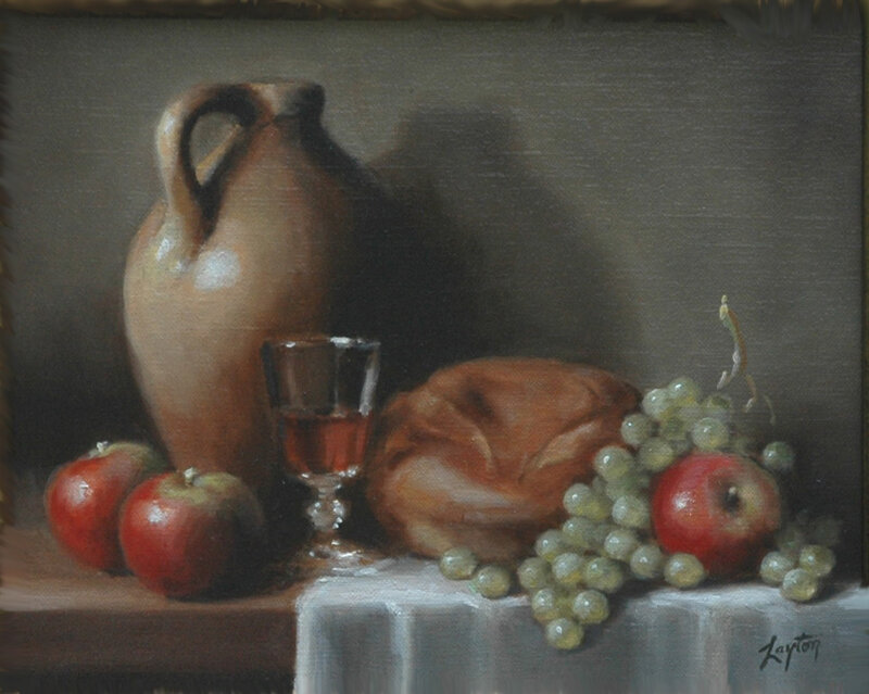 Still Life with Fruit and Jug