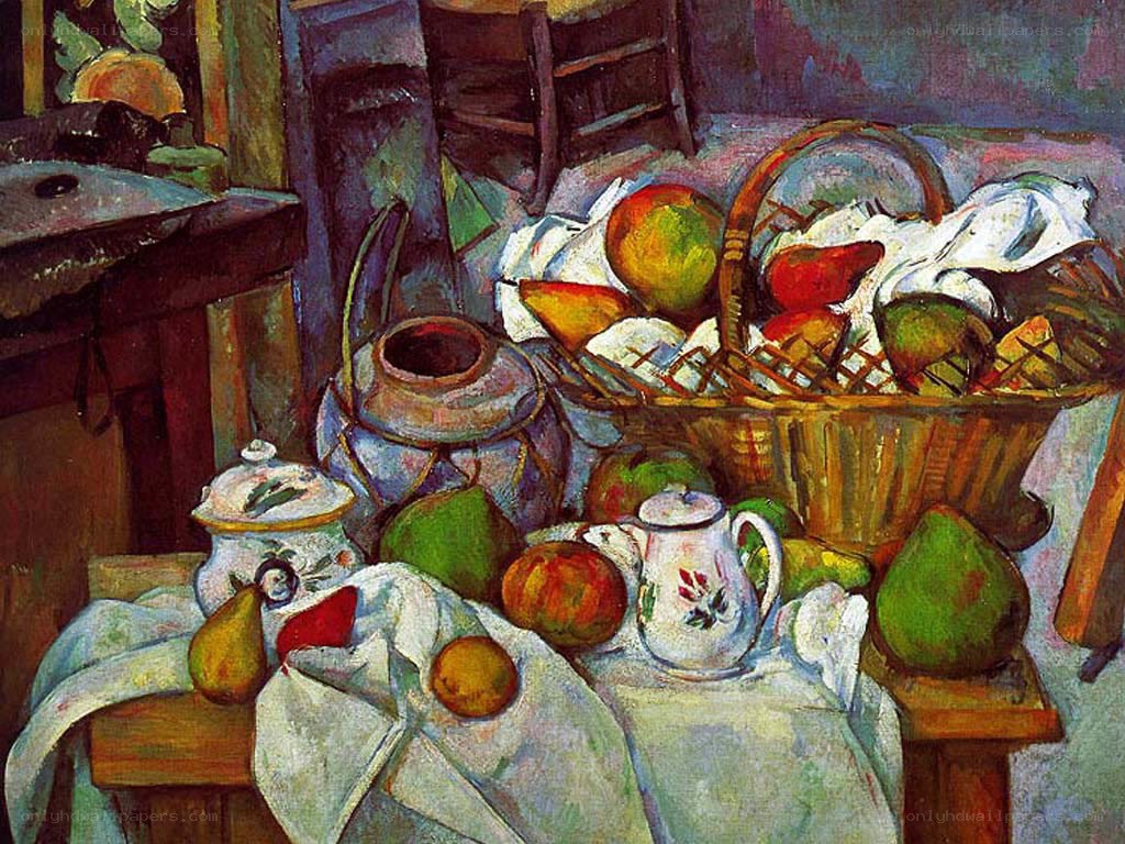 Still Life with Fruit Basket