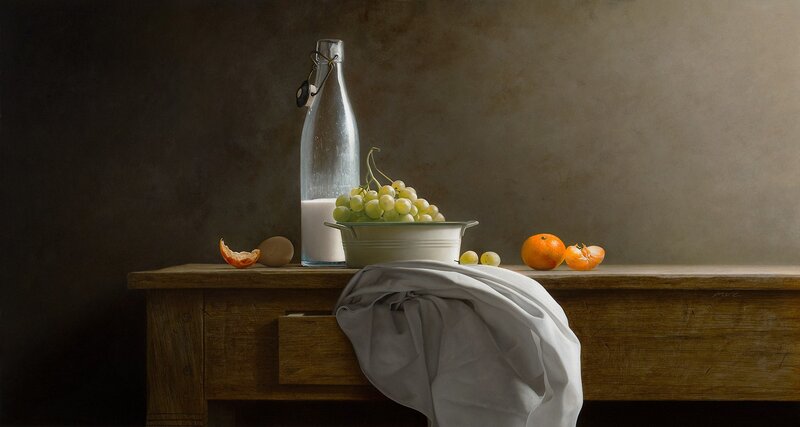 Still Life with Fruit — Brown, Calm, Photograph