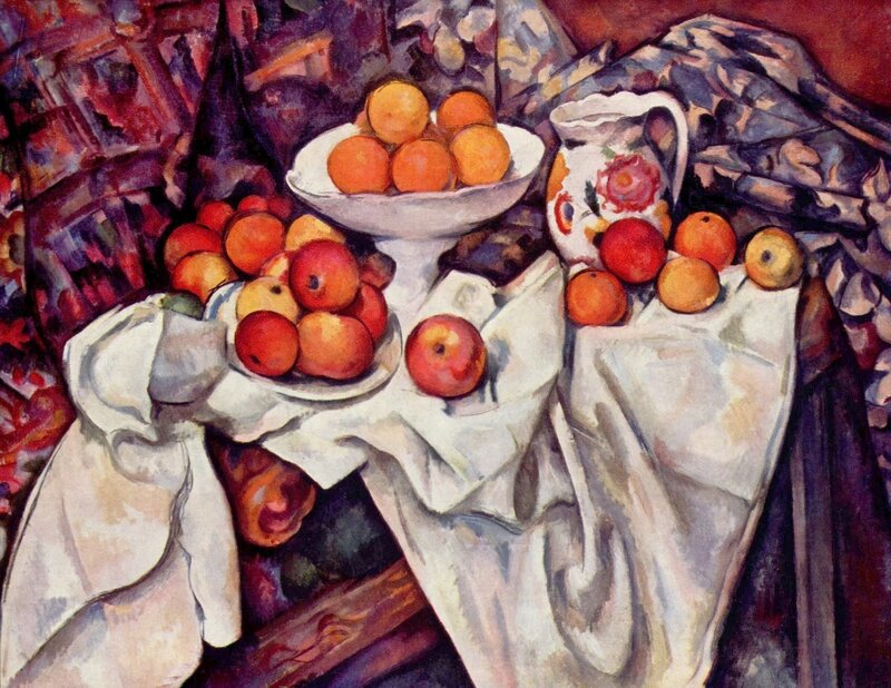 Still Life with Fruit — White