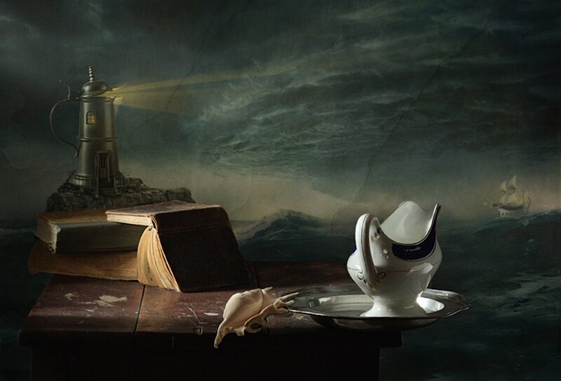 Still Life with Lighthouse
